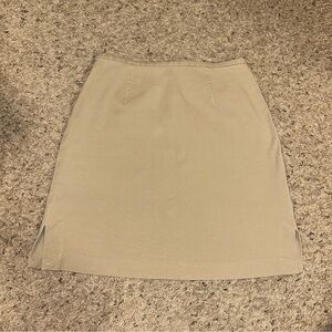 The Limited Khaki Work Skirt